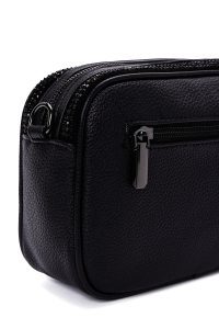 کیف کراس بادی زنانه مشکی بلند سنگی مینی دری مد