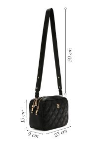 کیف کراس بادی زنانه مشکی بلند لحافی دری مد