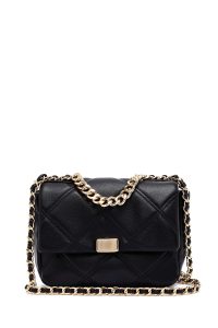 کیف کراس بادی زنانه مشکی بلند لحافی دری مد