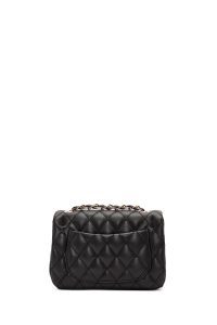 کیف کراس بادی زنانه مشکی بلند لحافی مینی کراس‌بادی دری مد