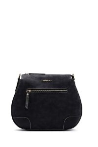 کیف کراس بادی زنانه مشکی بلند نوبوک کراس‌بادی دری مد