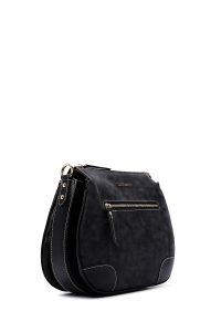 کیف کراس بادی زنانه مشکی بلند نوبوک کراس‌بادی دری مد