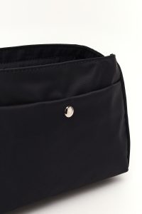 کیف کراس بادی زنانه مشکی بلند پارچه‌ای دری مد