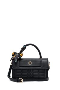 کیف کراس بادی زنانه مشکی بلند چاپی دری مد