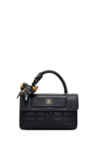 کیف کراس بادی زنانه مشکی بلند چاپی دری مد