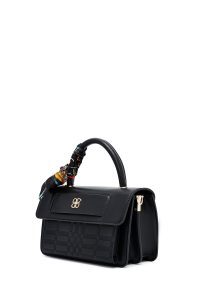 کیف کراس بادی زنانه مشکی بلند چاپی دری مد