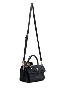 کیف کراس بادی زنانه مشکی بلند چاپی دری مد