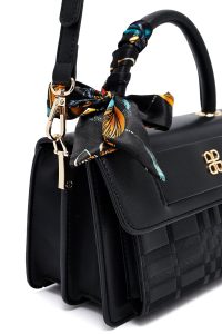 کیف کراس بادی زنانه مشکی بلند چاپی دری مد