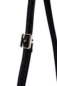 کیف کراس بادی زنانه مشکی بلند چاپی دری مد