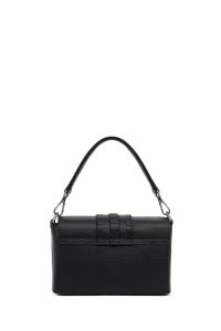 کیف کراس بادی زنانه مشکی بلند چرمی دری مد