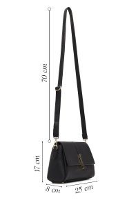 کیف کراس بادی زنانه مشکی بلند کلاسیک دری مد