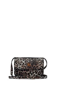 کیف کراس بادی زنانه پلنگی بلند طرح‌دار دری مد