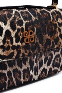 کیف کراس بادی زنانه پلنگی بلند طرح‌دار دری مد