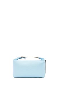 کیف کراس بادی زنانه چرم آبی بند بلند دری مد