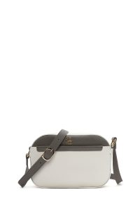 کیف کراس بادی زنانه چرم سفید بند بلند دری مد