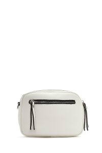 کیف کراس بادی زنانه چرم سفید بند بلند دری مد