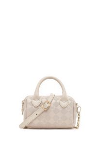 کیف کراس بادی زنانه کرم بلند طرح‌دار مینی دری مد