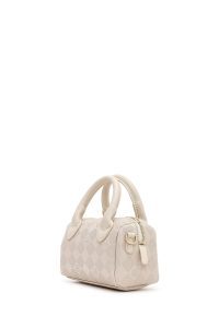 کیف کراس بادی زنانه کرم بلند طرح‌دار مینی دری مد