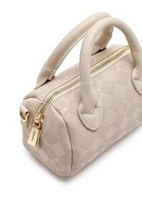 کیف کراس بادی زنانه کرم بلند طرح‌دار مینی دری مد