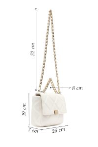 کیف کراس بادی زنانه کرم بلند لحافی دری مد