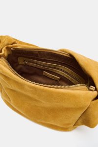 کیف کراس‌بادی زنانه جیر چرمی زارا – ZARA