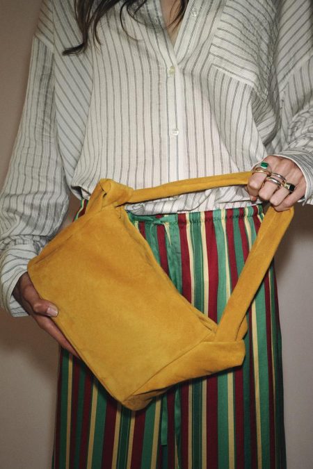 کیف کراس‌بادی زنانه جیر چرمی زارا – ZARA