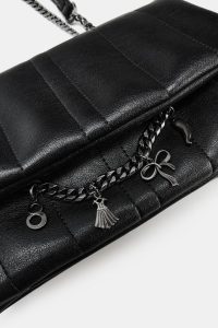 کیف کراس‌بادی زنانه دوخته آویزدار زارا – ZARA