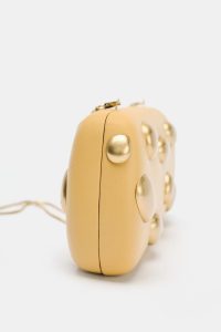 کیف کلاچ زنانه با تزئینات فلزی زارا – ZARA