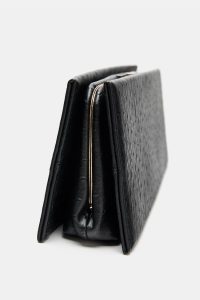 کیف کلاچ زنانه بلند برجسته زارا – ZARA