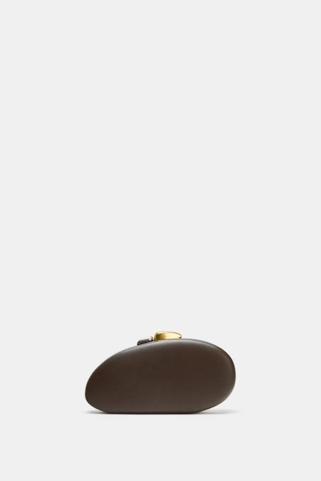 کیف کلاچ زنانه قفل فلزی زارا – ZARA