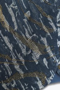 کیمونو زنانه دوخت لوزی افکت جین منجوق‌دوزی زارا – ZARA