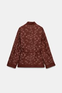 کیمونو زنانه لینن گلدوزی‌شده کالکشن ZW زارا – ZARA