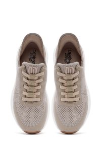 Derimod Zero کتونی مردانه پارچه‌ای بژ زیره ضخیم