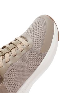 Derimod Zero کتونی مردانه پارچه‌ای بژ زیره ضخیم