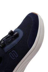 Derimod Zero کتونی مردانه پارچه‌ای سرمه‌ای زیره ضخیم