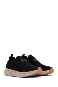 Derimod Zero کتونی مردانه پارچه‌ای مشکی زیره ضخیم