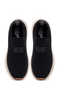 Derimod Zero کتونی مردانه پارچه‌ای مشکی زیره ضخیم