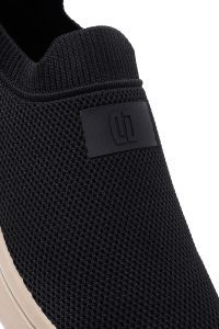 Derimod Zero کتونی مردانه پارچه‌ای مشکی زیره ضخیم