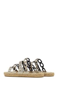 Kadın Altın Metalik Deri Terlik