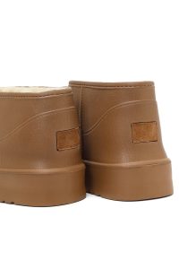 بوت زنانه تدی خزدار ویزون دری مد