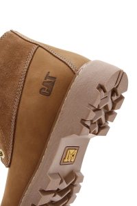 بوت چرمی خز دار ورمونت کاترپیلار شتری