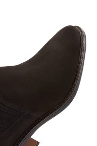 بوت چلسی زنانه جیر ذغالی دری مد