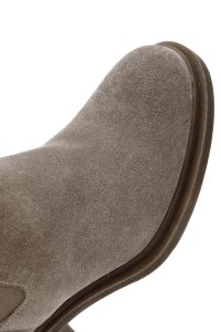 بوت چلسی زنانه جیر ویزون پاشنه ضخیم دری مد