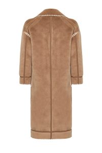 تاپ کت تدی زنانه قهوه ای مونتانا دری مد