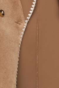 تاپ کت تدی زنانه قهوه ای مونتانا دری مد