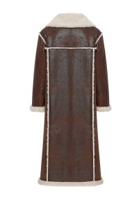 تاپ کت تدی یقه دو سینه قهوه ای زنانه کلرادو دری مد