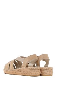 صندل زنانه اسپادریل جیر بژ دری مد