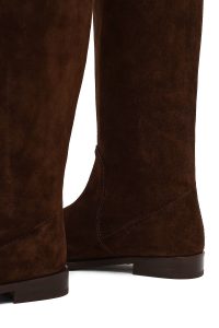 چکمه جیر زنانه قهوه‌ای دری‌مد