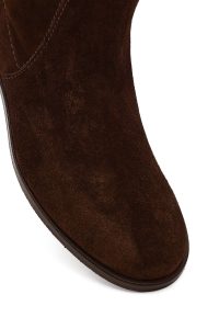 چکمه جیر زنانه قهوه‌ای دری‌مد