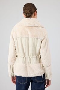 کاپشن تدی زنانه بژ Sevilla دری مد